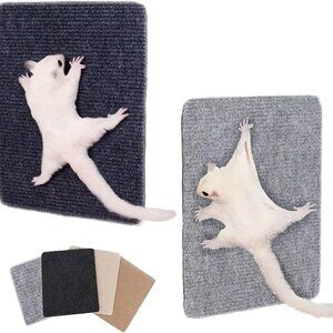 Sugar Glider Toys, Sugar Glider Climbing Mats, Self-Adhesive Cage Accessories fo